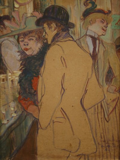 Alfred la Guigne by Henri de Toulouse Lautrec